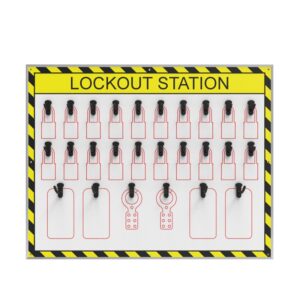Shadow Lockout Station 20 tabaluku, haaki ja sildi jaoks