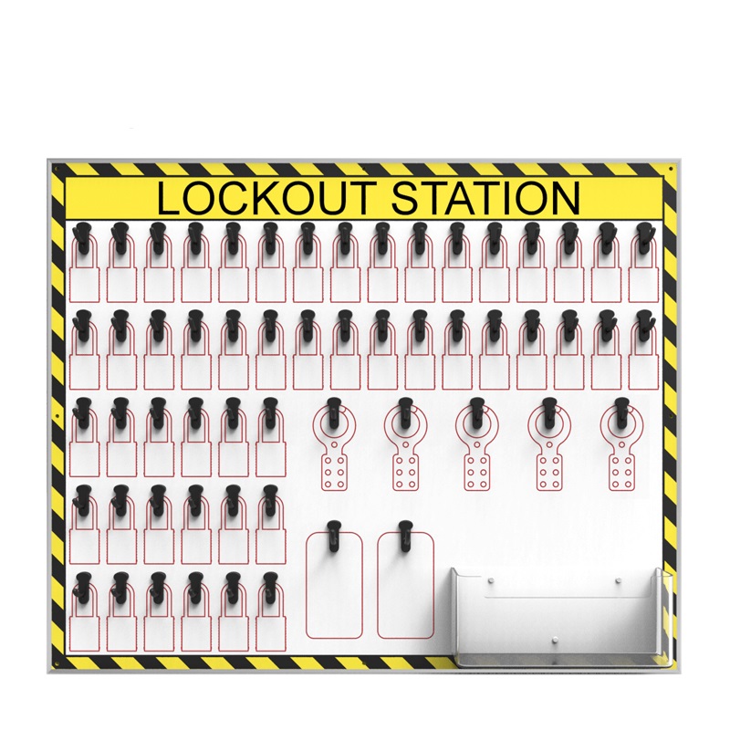 Shadow Lockout Station 50 tabaluku, haaki ja sildi jaoks